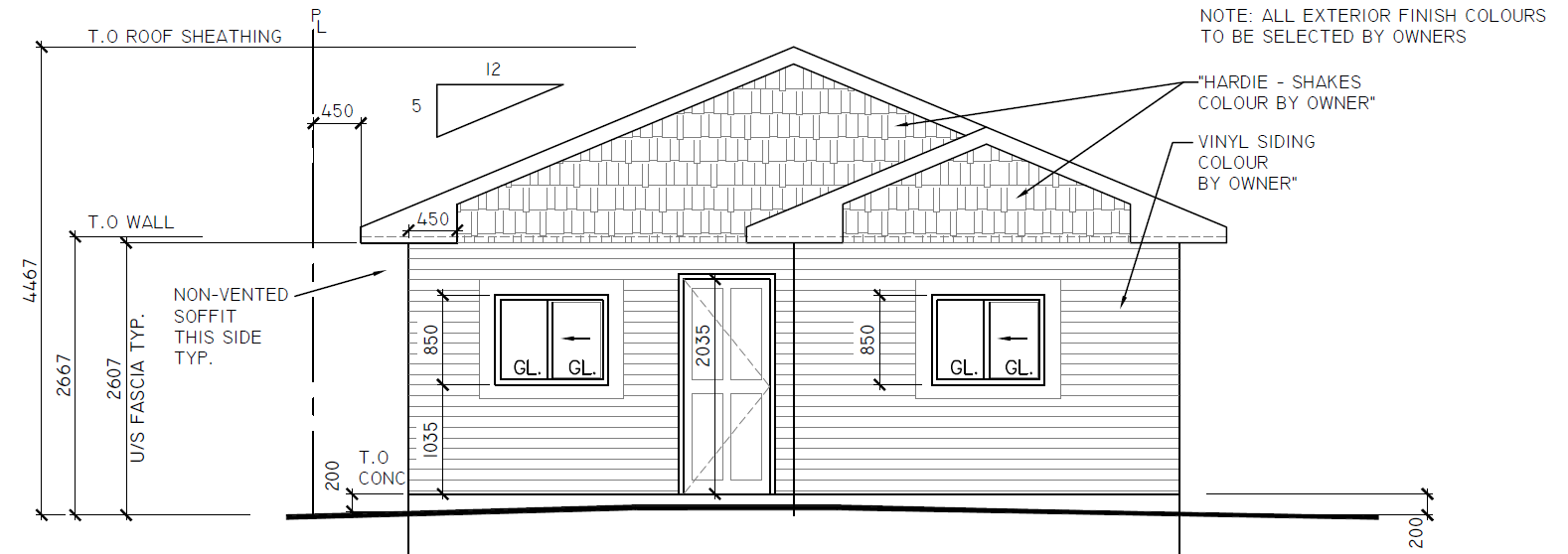 Custom garage blueprints.