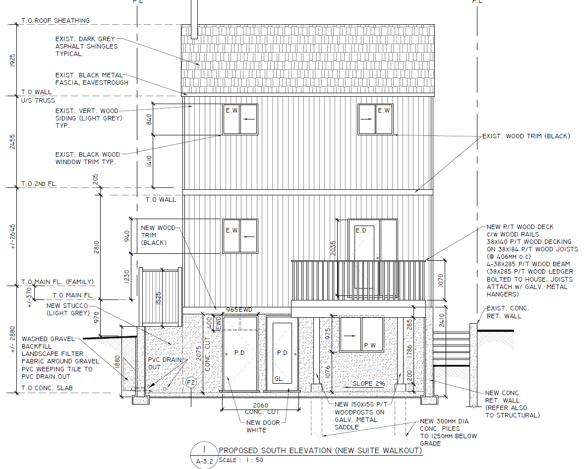 Secondary suite blueprint.